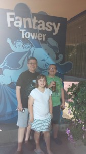 On our last stay our room was in the Fantasy Tower.